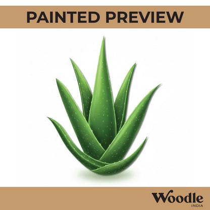 Aloe Vera Pre Marked MDF Design 2