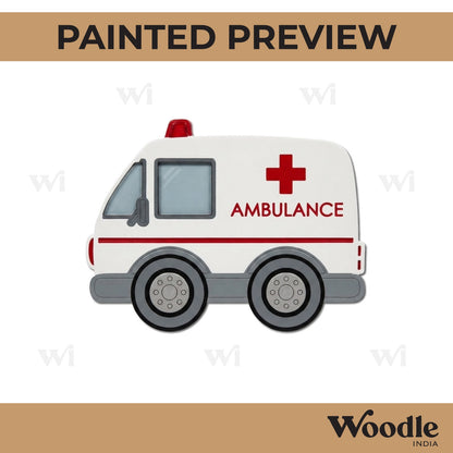 Ambulance Pre Marked MDF Design 1
