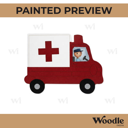 Ambulance Pre Marked MDF Design 2
