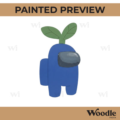Among Us Character Pre Marked MDF Design 2