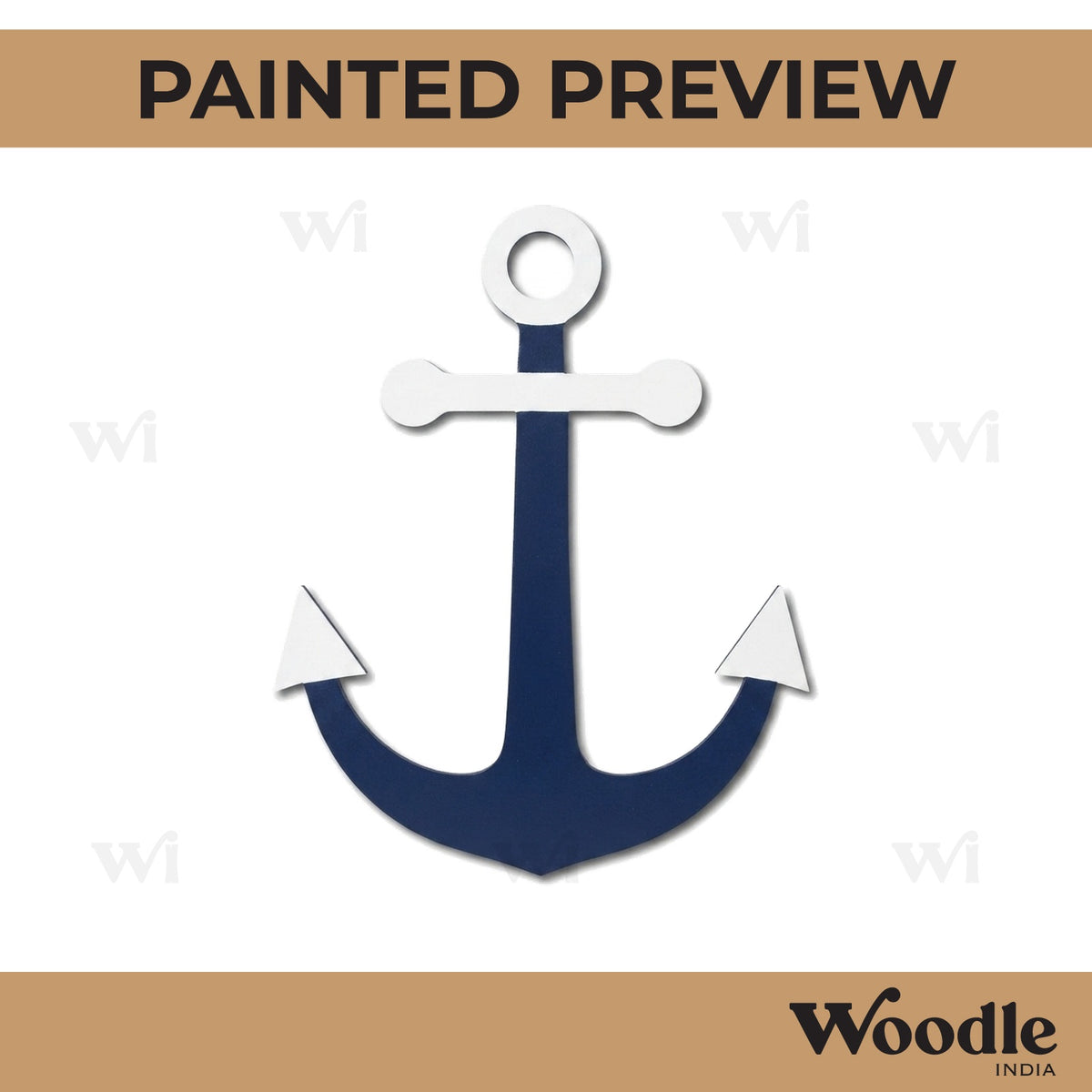 Anchor Cutout MDF Design 1