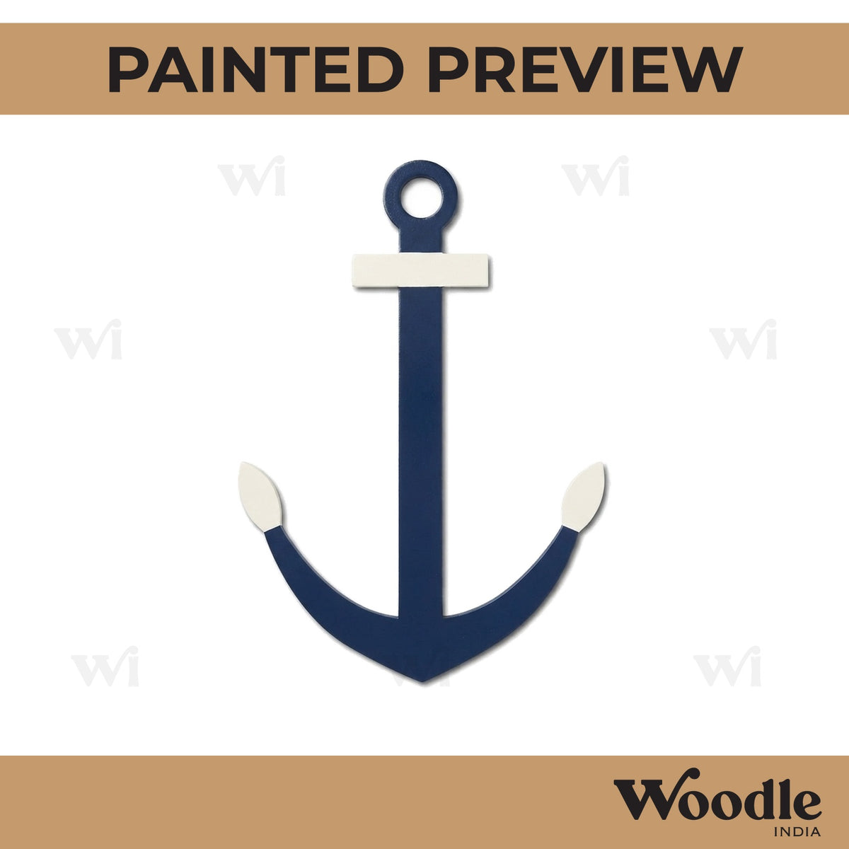 Anchor Cutout MDF Design 3