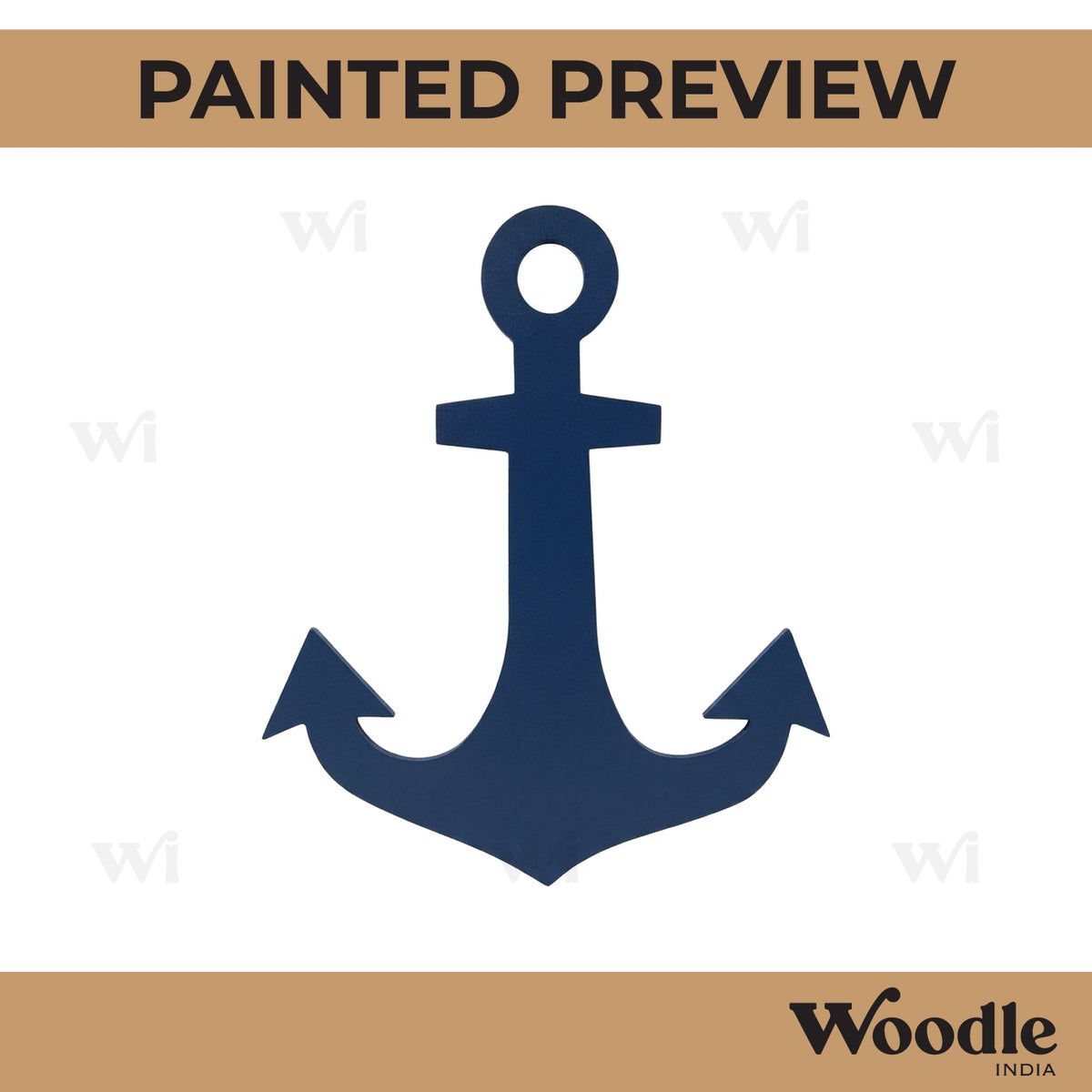 Anchor Cutout MDF Design 4