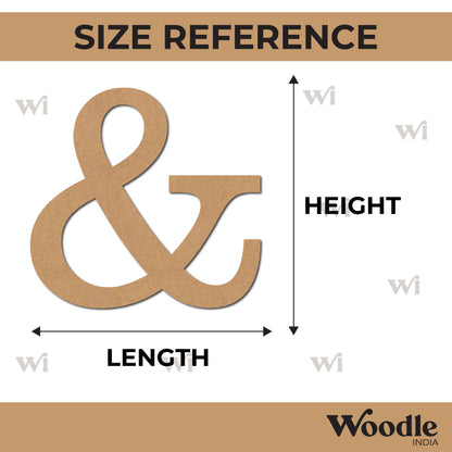 & And Cutout MDF Design 1