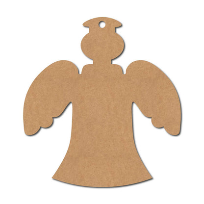 Angel Christmas Ornament Cutout MDF Design 1