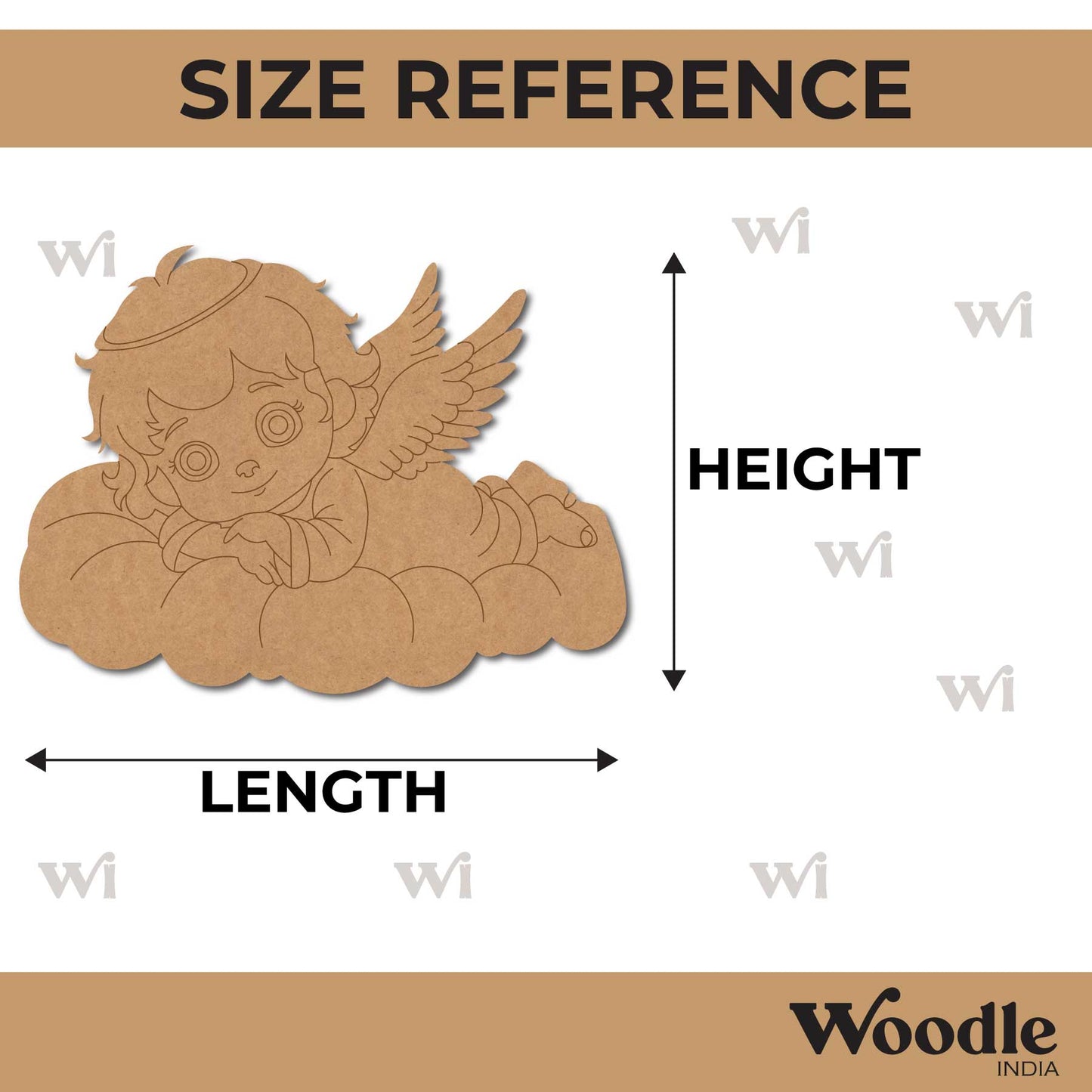 Angel Pre Marked MDF Design 5