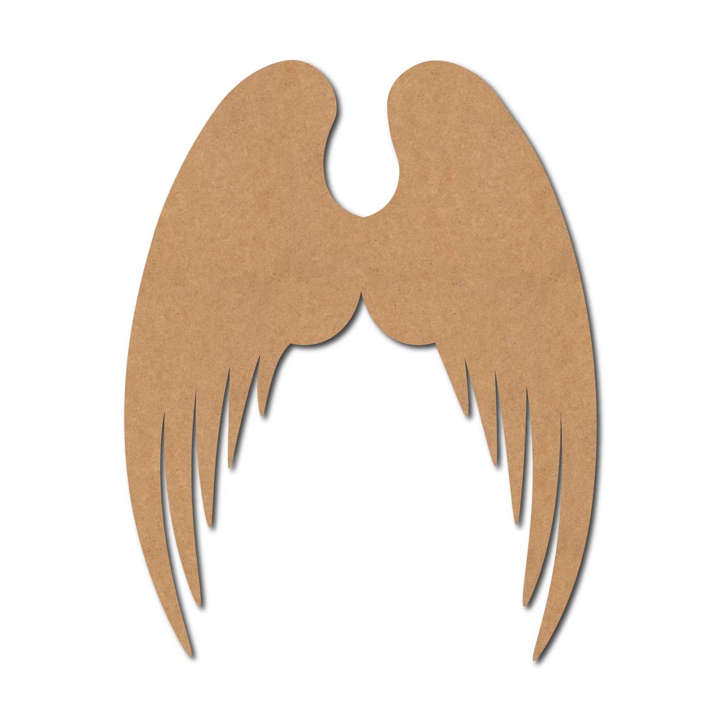 Angel Wings Cutout MDF Design 1