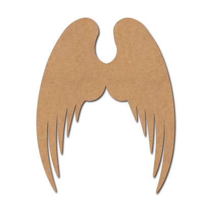 Angel Wings Cutout MDF Design 1