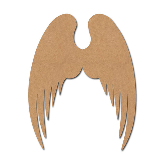Angel Wings Cutout MDF Design 1