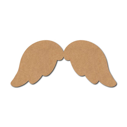 Angel Wings Cutout MDF Design 2