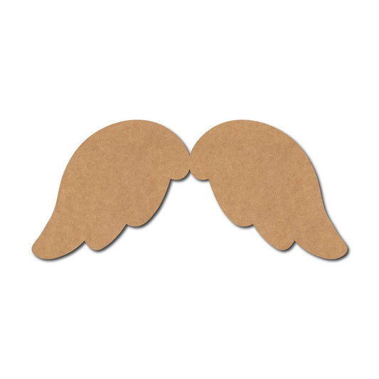 Angel Wings Cutout MDF Design 2