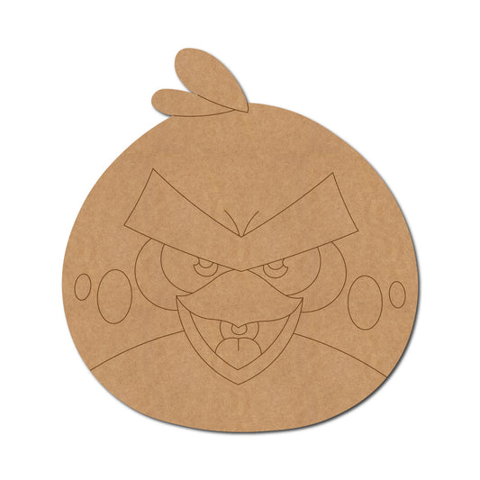Angry Bird Pre Marked MDF Design 2