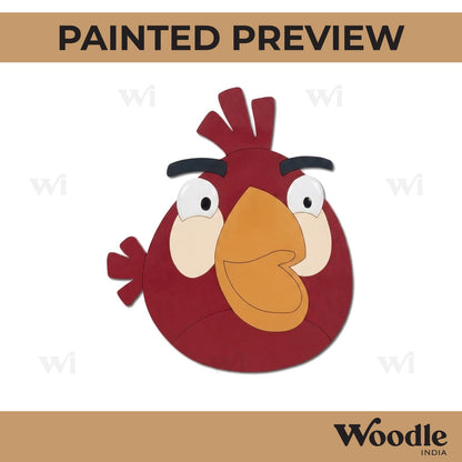 Angry Bird Pre Marked MDF Design 3