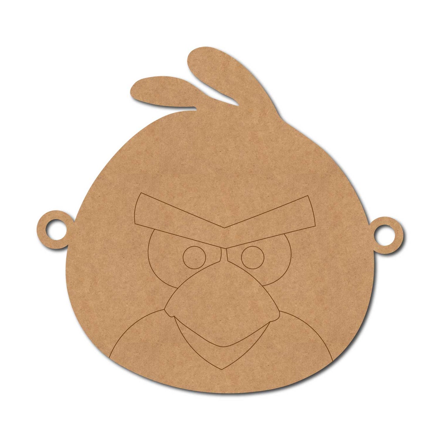 Angry Bird Rakhi Pre Marked MDF Design 1