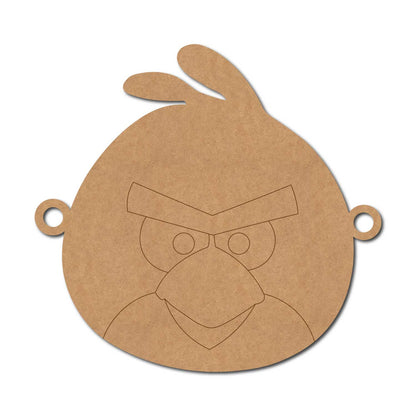 Angry Bird Rakhi Pre Marked MDF Design 1