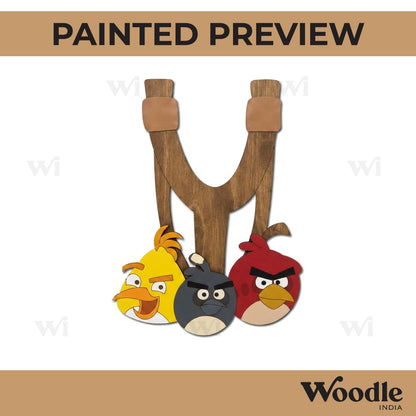Angry Birds Pre Marked Base MDF Design 1
