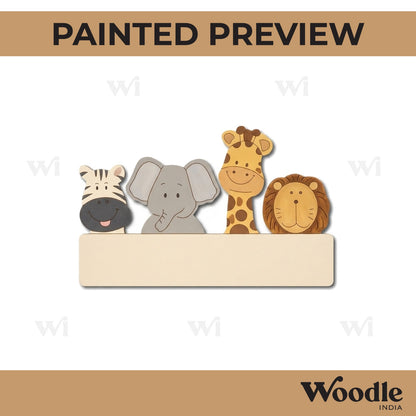 Animals Pre Marked Base MDF Design 1