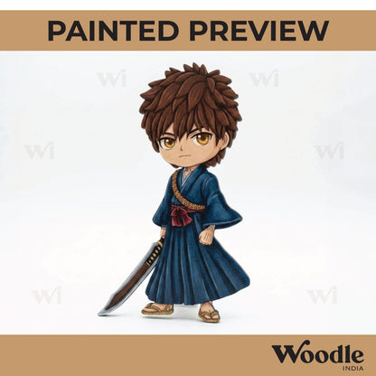 Anime Ninja Pre Marked MDF Design 1