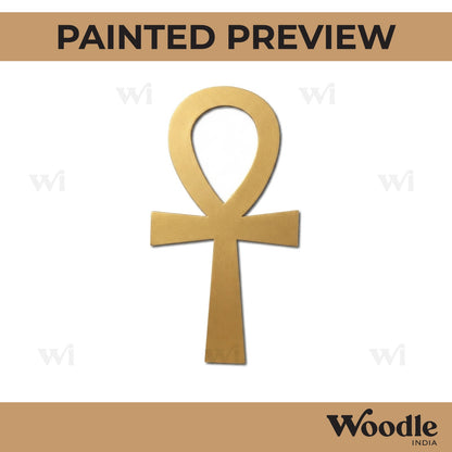 Ankh Symbol Of Life Cutout MDF Design 1