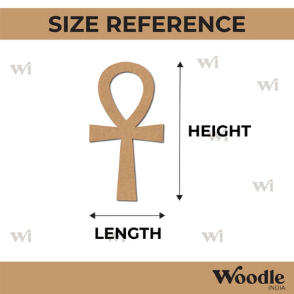 Ankh Symbol Of Life Cutout MDF Design 1