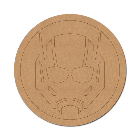 Ant-Man Logo Marvel Avengers Pre Marked Round MDF Design 1