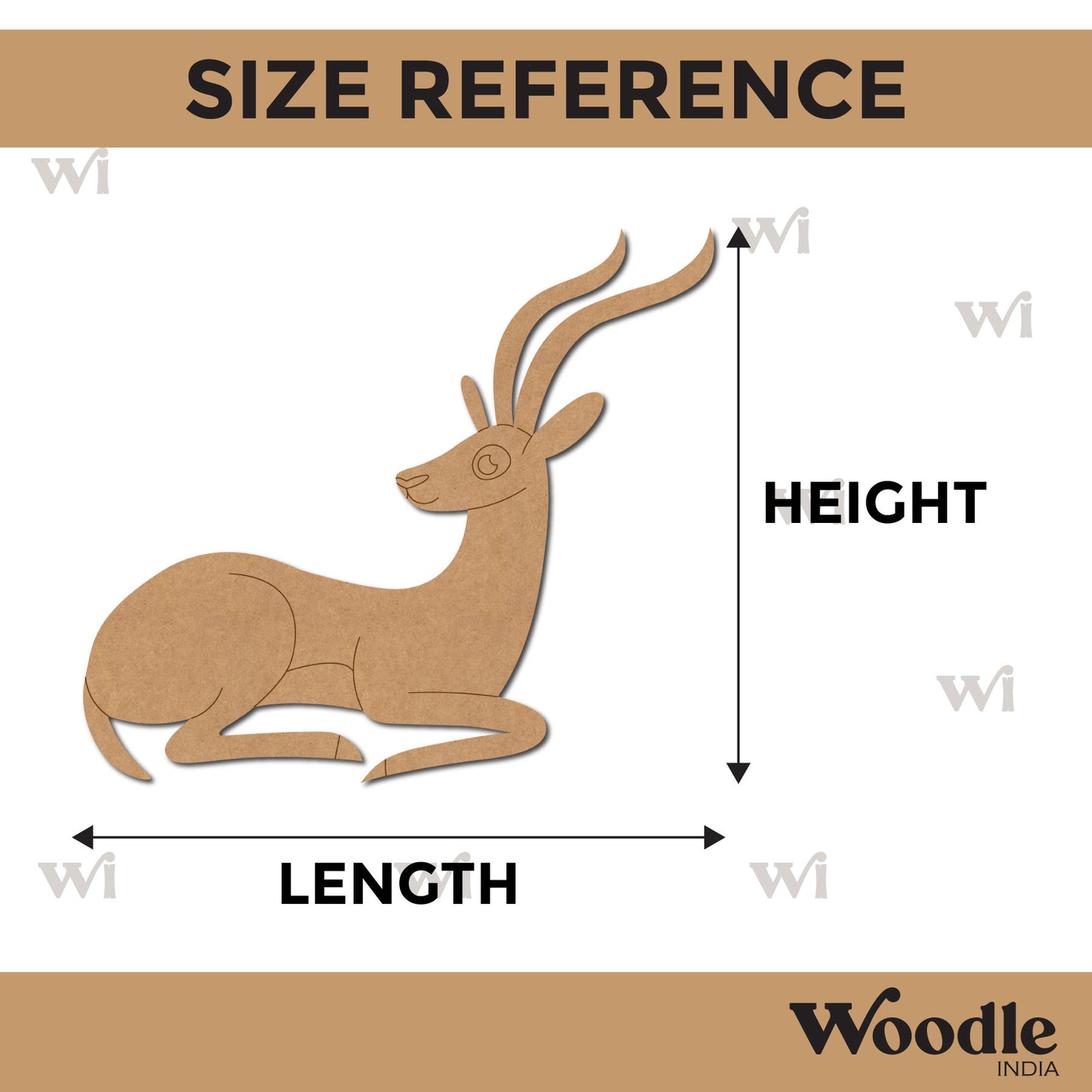 Antelope Pre Marked MDF Design 1