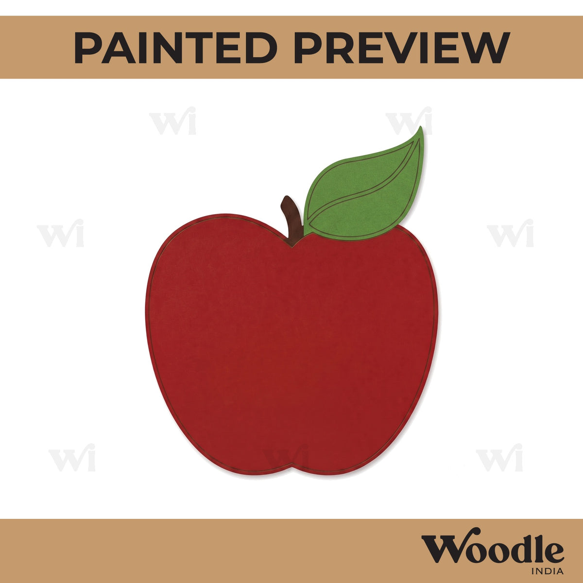 Apple Pre Marked MDF Design 1