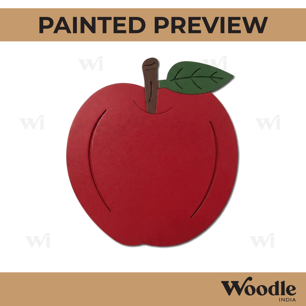 Apple Pre Marked MDF Design 3