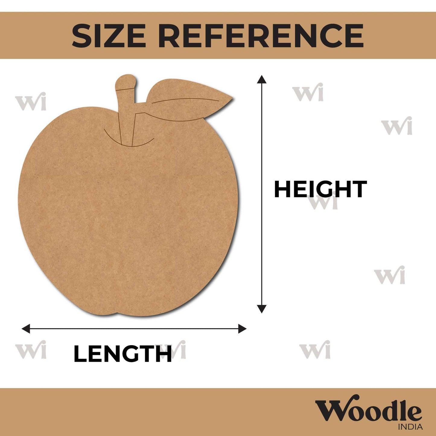 Apple Pre Marked MDF Design 3