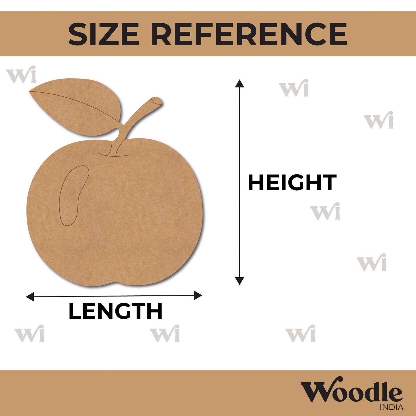 Apple Pre Marked MDF Design 4