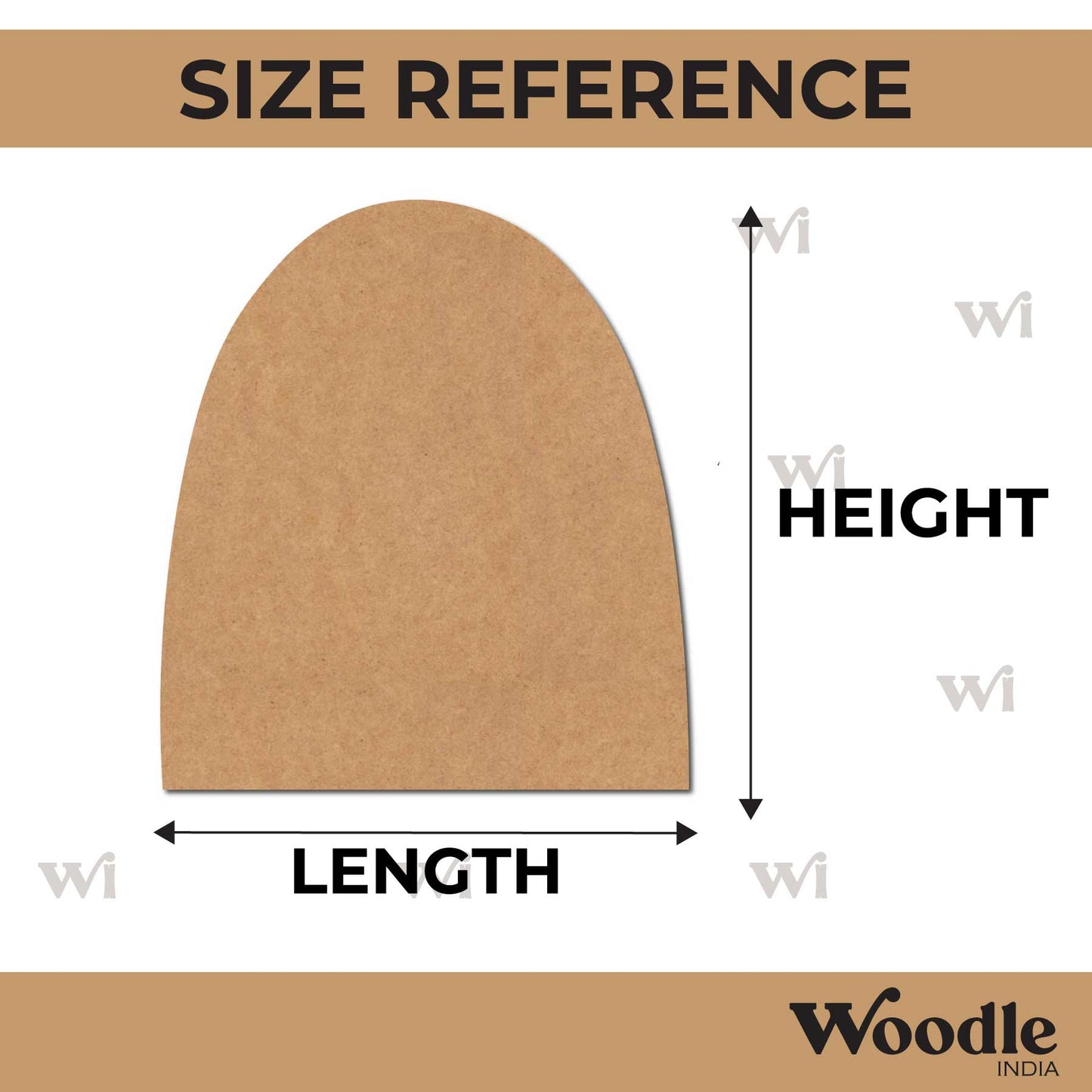 Arch Cutout MDF Design 3