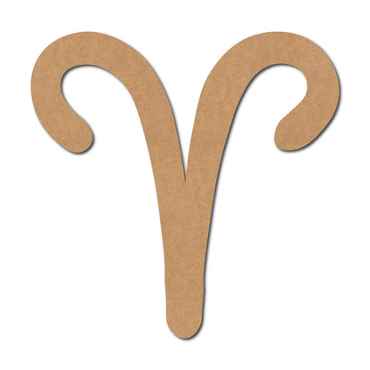 Aries Zodiac Sign Cutout MDF Design 2