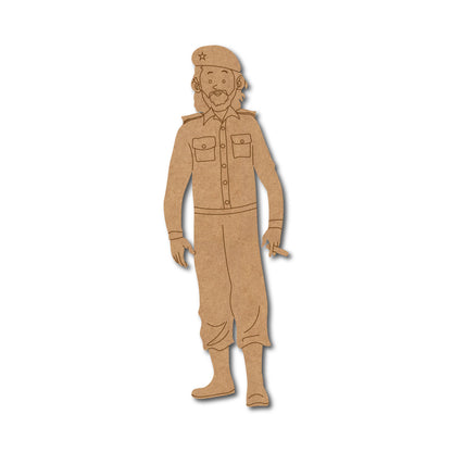 Army Man Pre Marked MDF Design 1