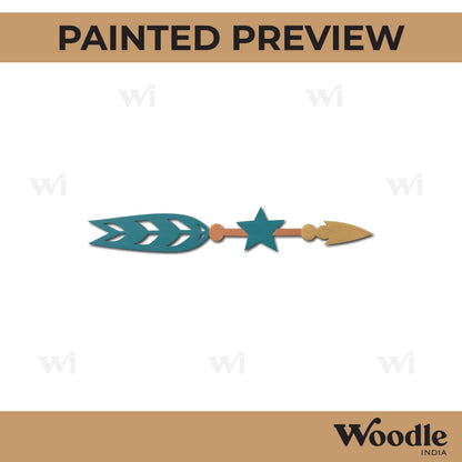 Arrow Cutout MDF Design 3