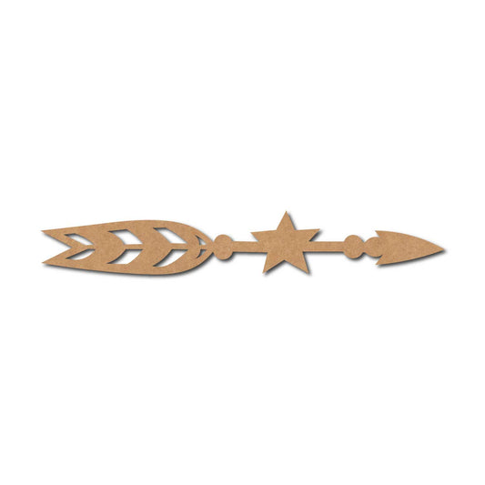 Arrow Cutout MDF Design 3