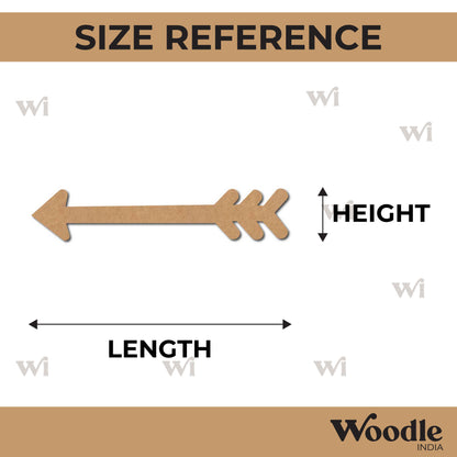 Arrow Cutout MDF Design 6