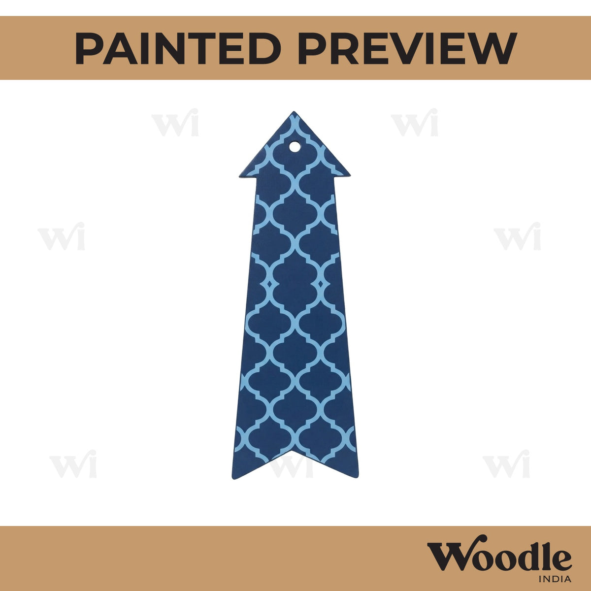 Arrow Bookmark MDF Design 1
