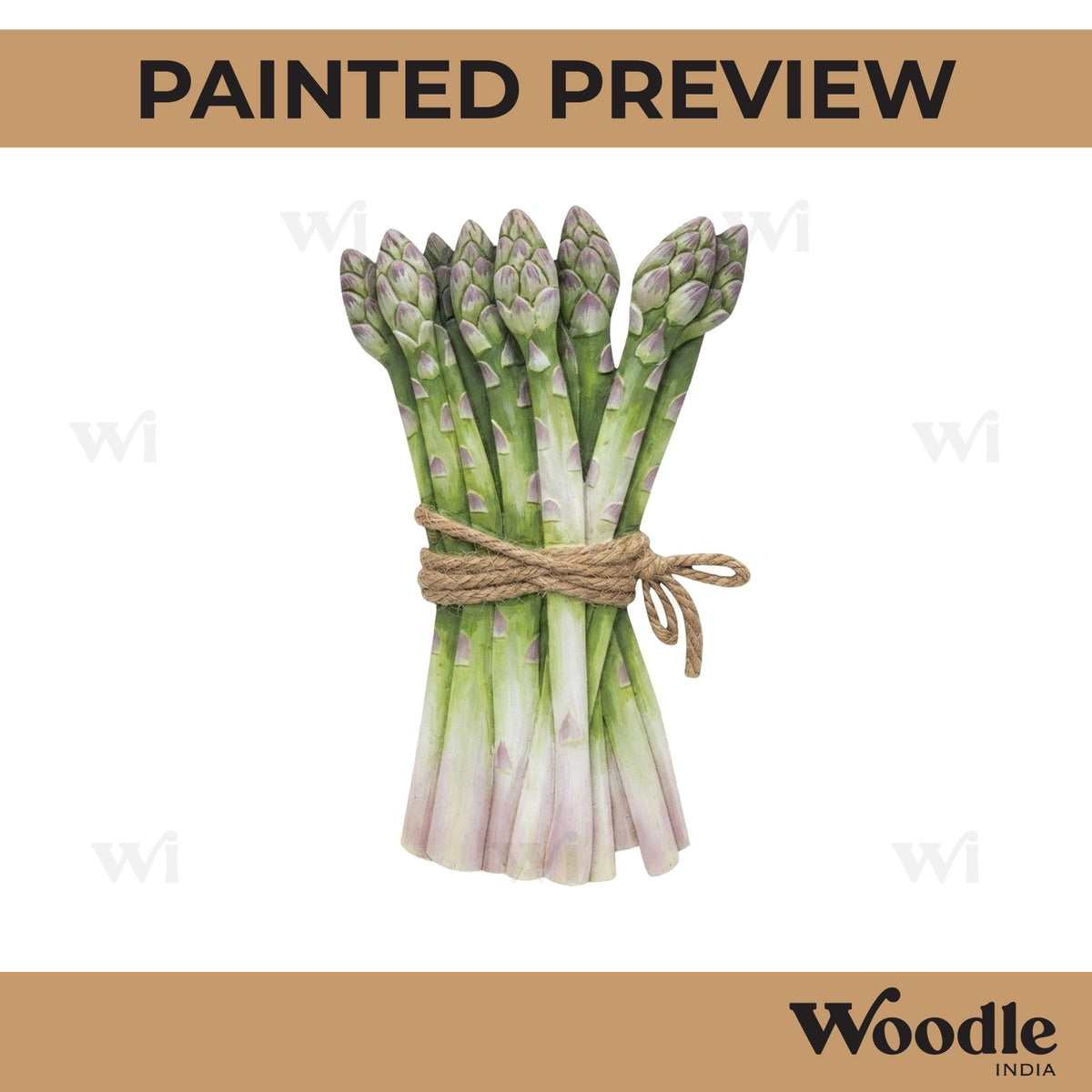 Asparagus Pre Marked MDF Design 1