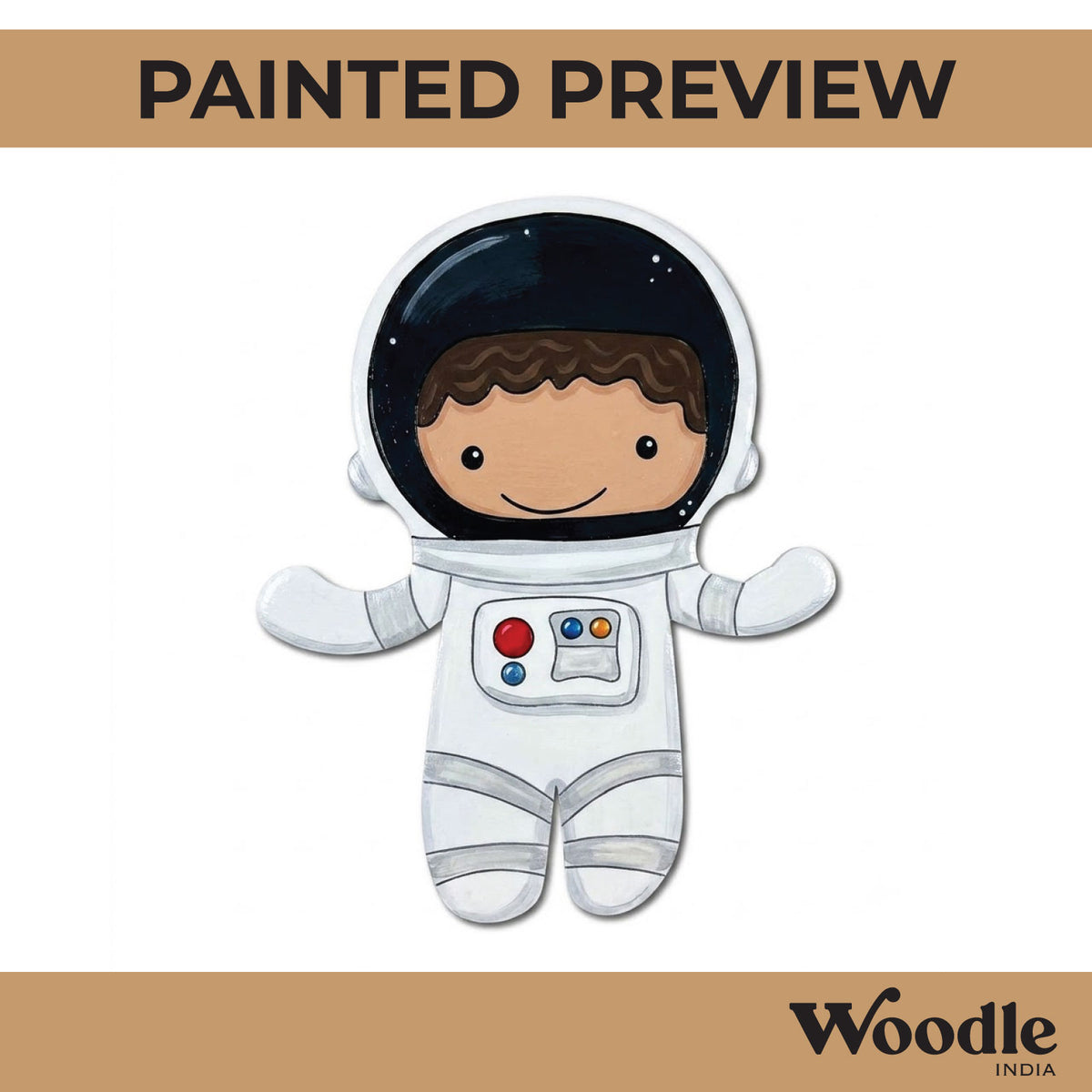 Astronaut Pre Marked MDF Design 10