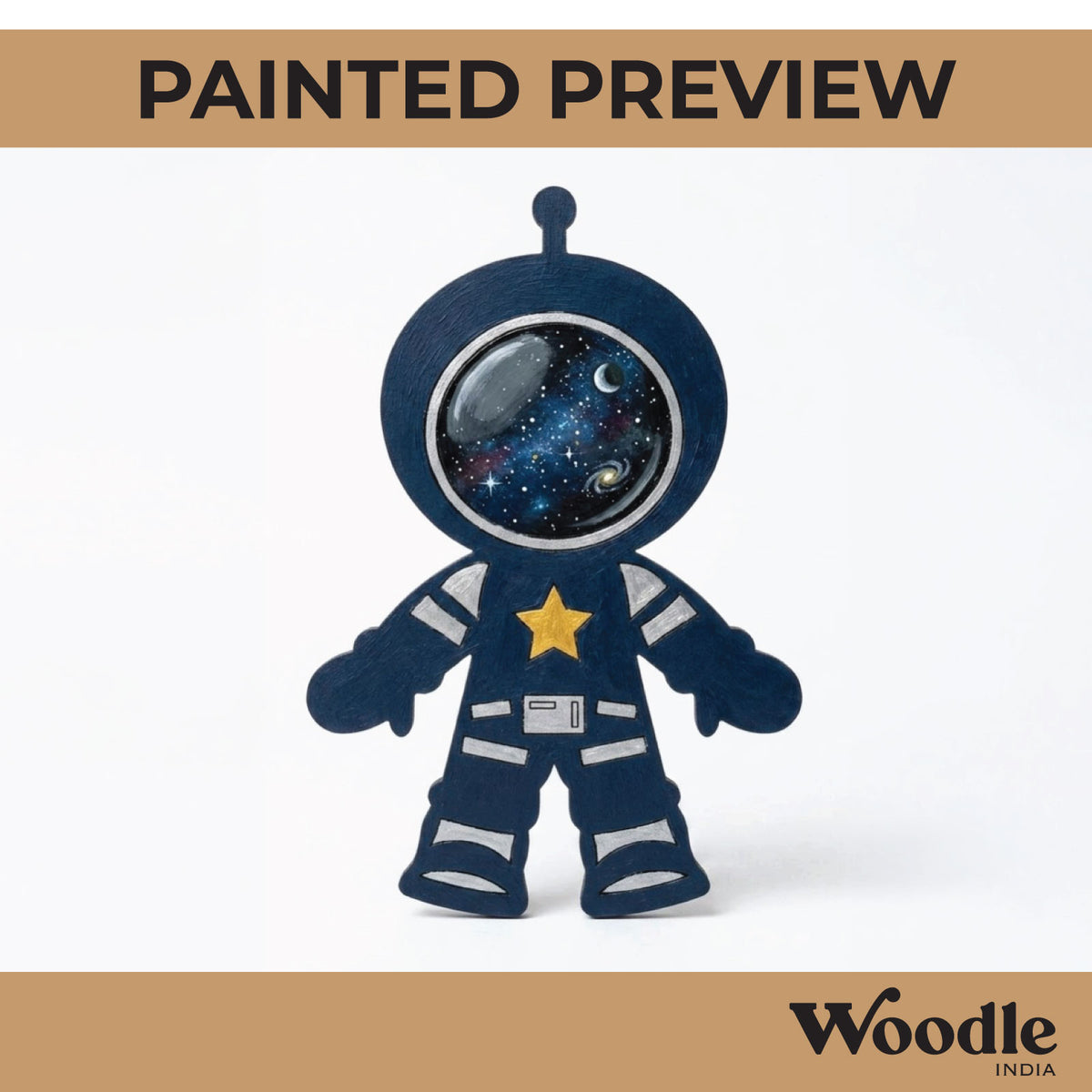 Astronaut Pre Marked MDF Design 3