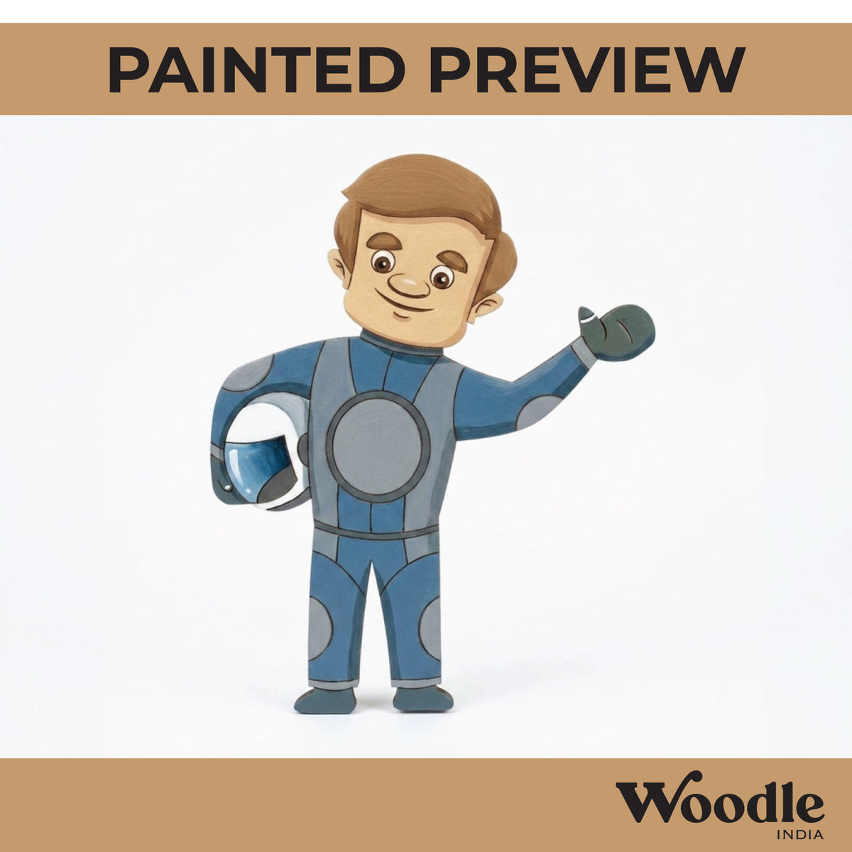 Astronaut Pre Marked MDF Design 5
