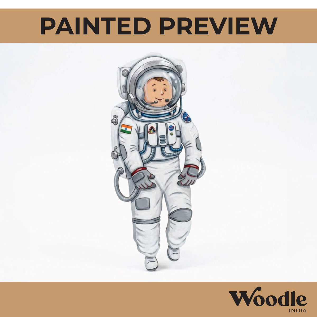 Astronaut Pre Marked MDF Design 6