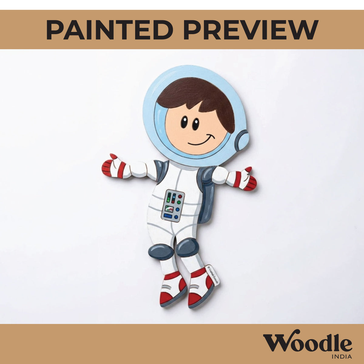 Astronaut Pre Marked MDF Design 7