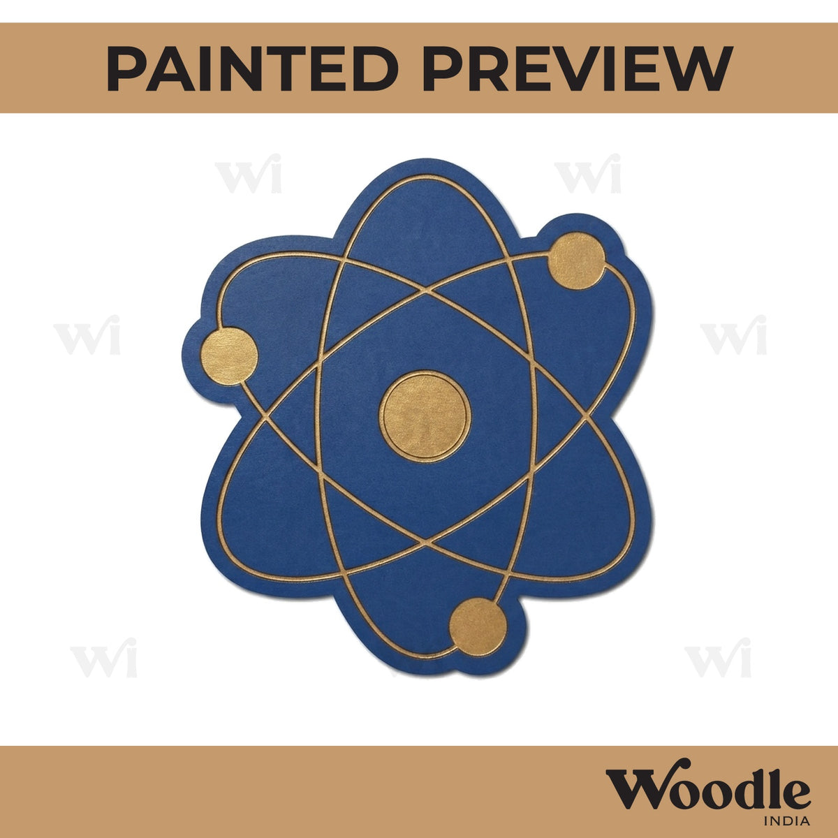 Atom Pre Marked MDF Design 1