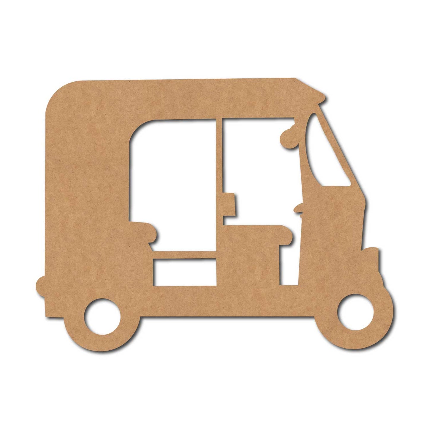 Auto Rickshaw Cutout MDF Design 1
