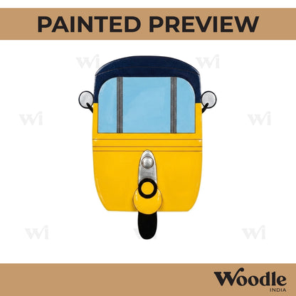 Auto Rickshaw Pre Marked MDF Design 3