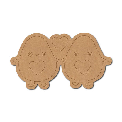 Avocado Kawaii Pre Marked MDF Design 1