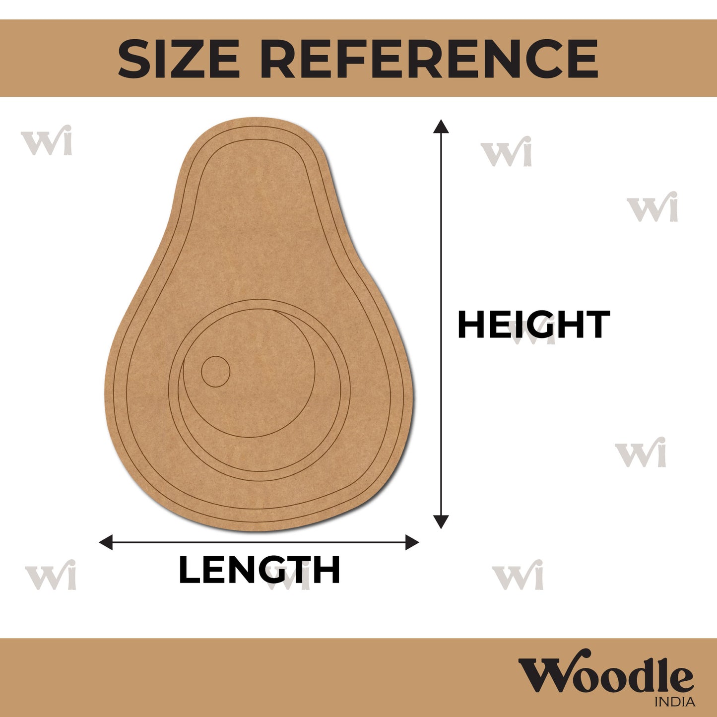 Avocado Pre Marked MDF Design 3