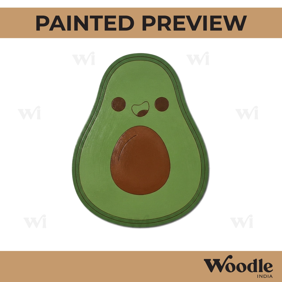 Avocado Pre Marked MDF Design 4