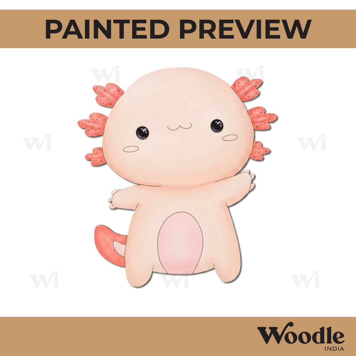 Axolotl Pre Marked MDF Design 2